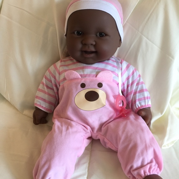 Baby Doll - 20” Soft Body, Pink and white Baby Doll outfit, Pink Hat - Pre-Owned - Picture 1 of 1